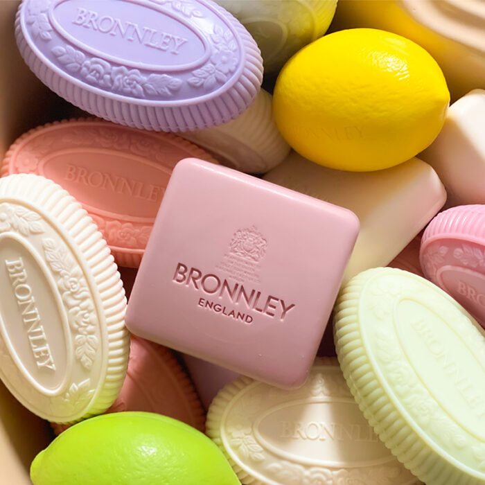 selection of Bronnley soaps